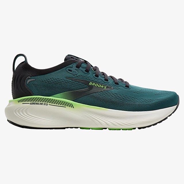 adidas gazelle silver green womens Brooks Women's Adrenaline GTS 24, Mercury/Ebony/Copper / 5 / D