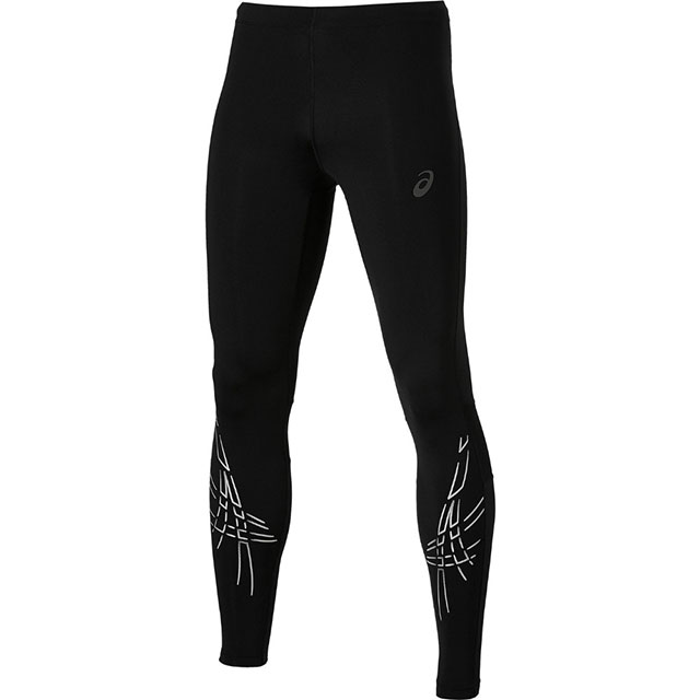 asics stripe knee tight