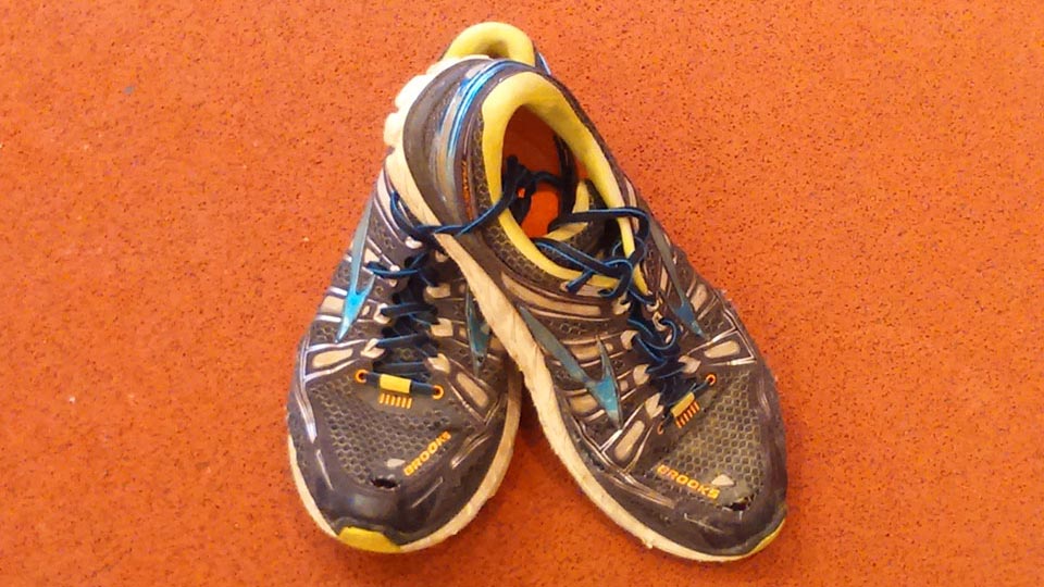Why is there a hole in my running shoe?