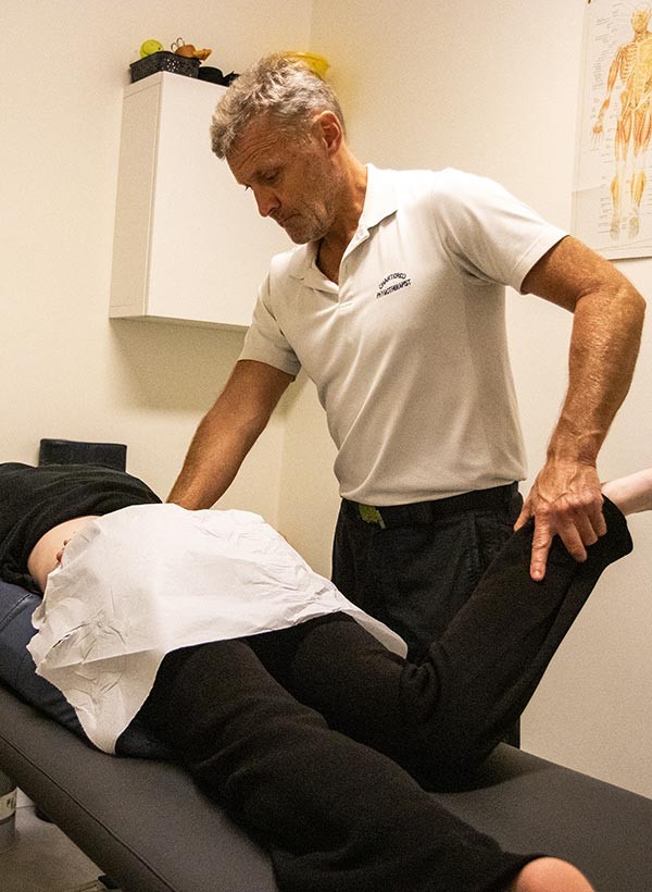 Barry Crane, Physiotherapy