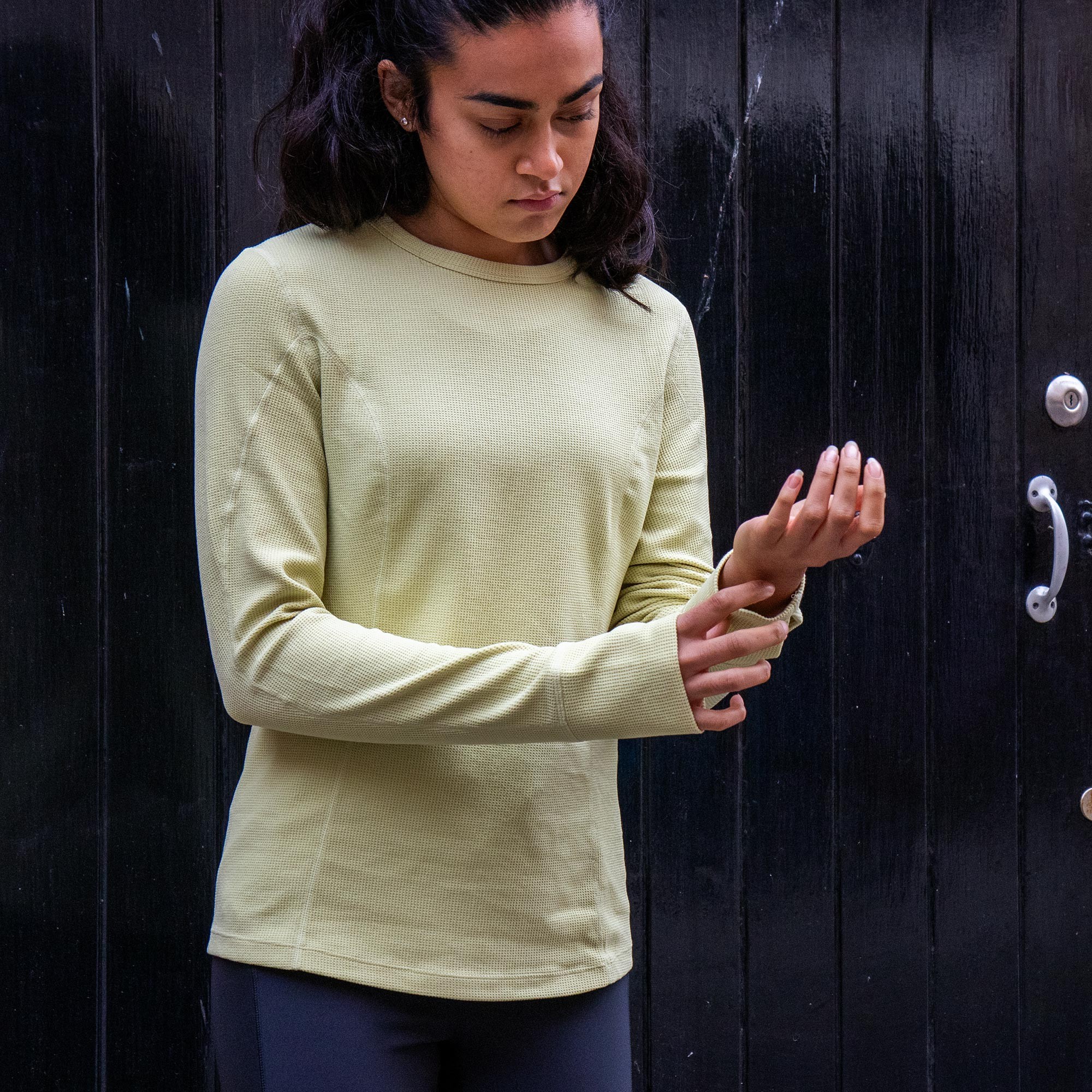 Women's Janji Waffleloft Long Sleeve Baselayer