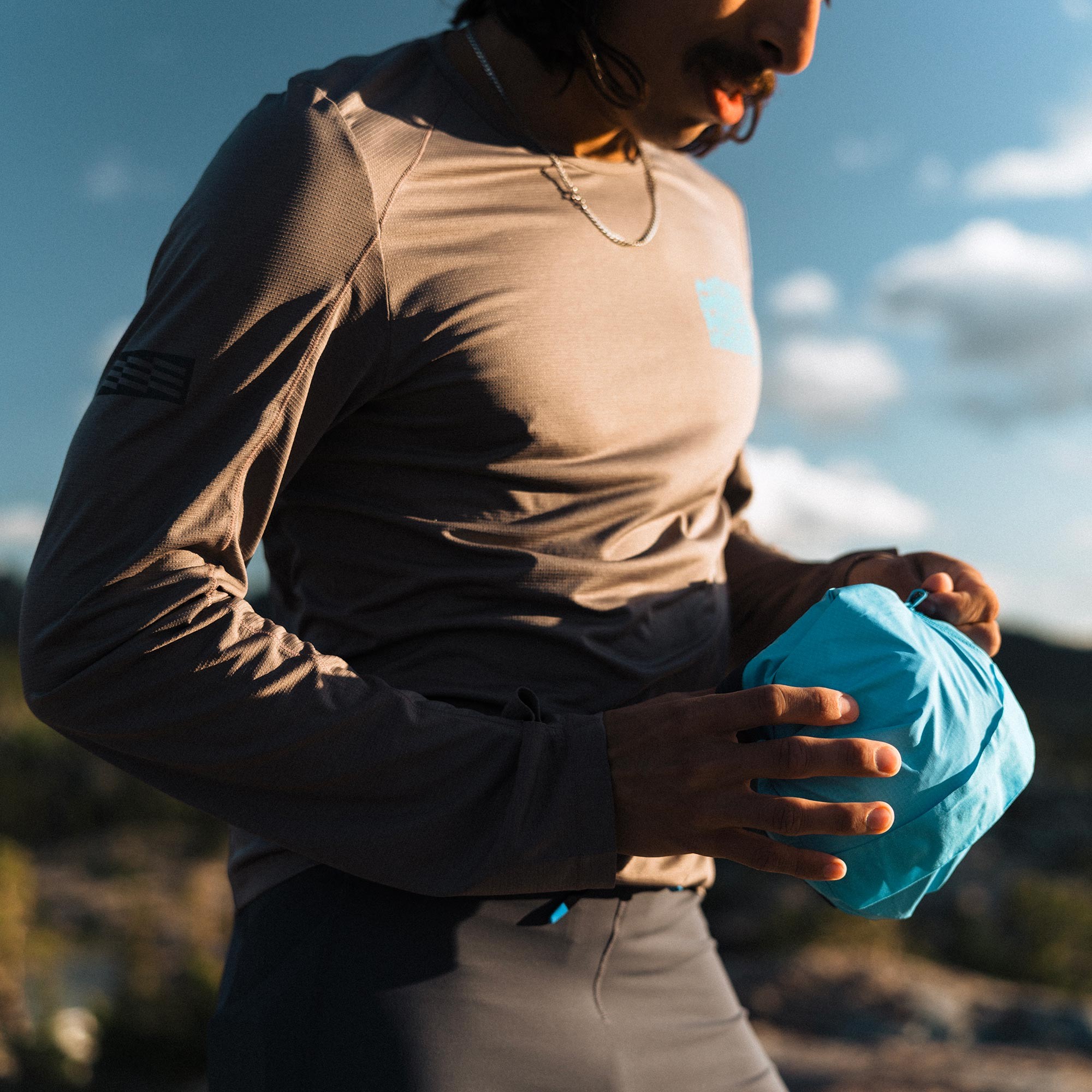 Men's Janji RainRunner Pack Jacket