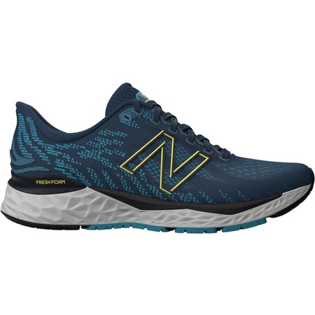New Balance Fresh Foam 880v11 Men's Running Shoe - Trek/Sulphur Yellow | The Running Outlet