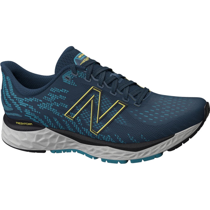 New Balance Men's Fresh Foam 880v11 Running Shoes - Wide (2e)- Velocity Red | Omega Sports