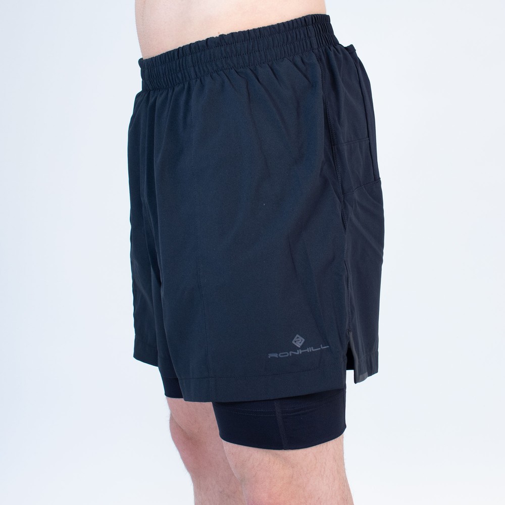 Men's Ronhill Tech Marathon Twin Shorts