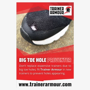 Trainer Armour Big Toe Hole Preventer