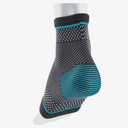 U.P. Compression Elastic Ankle Support in Black/Blue