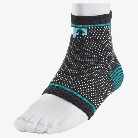 U.P. Compression Elastic Ankle Support in Black/Blue