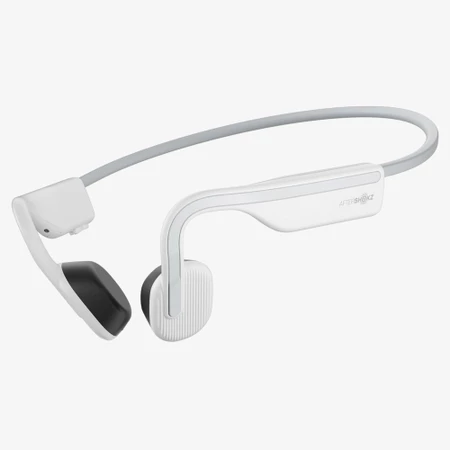 Shokz OpenMove Headphones in White/Grey