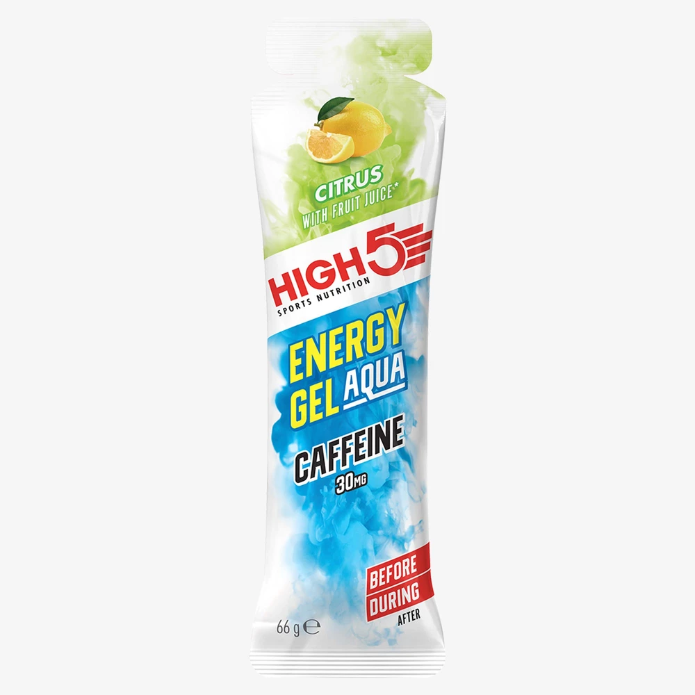 High 5 Energy Gel Aqua Caffeine in Citrus