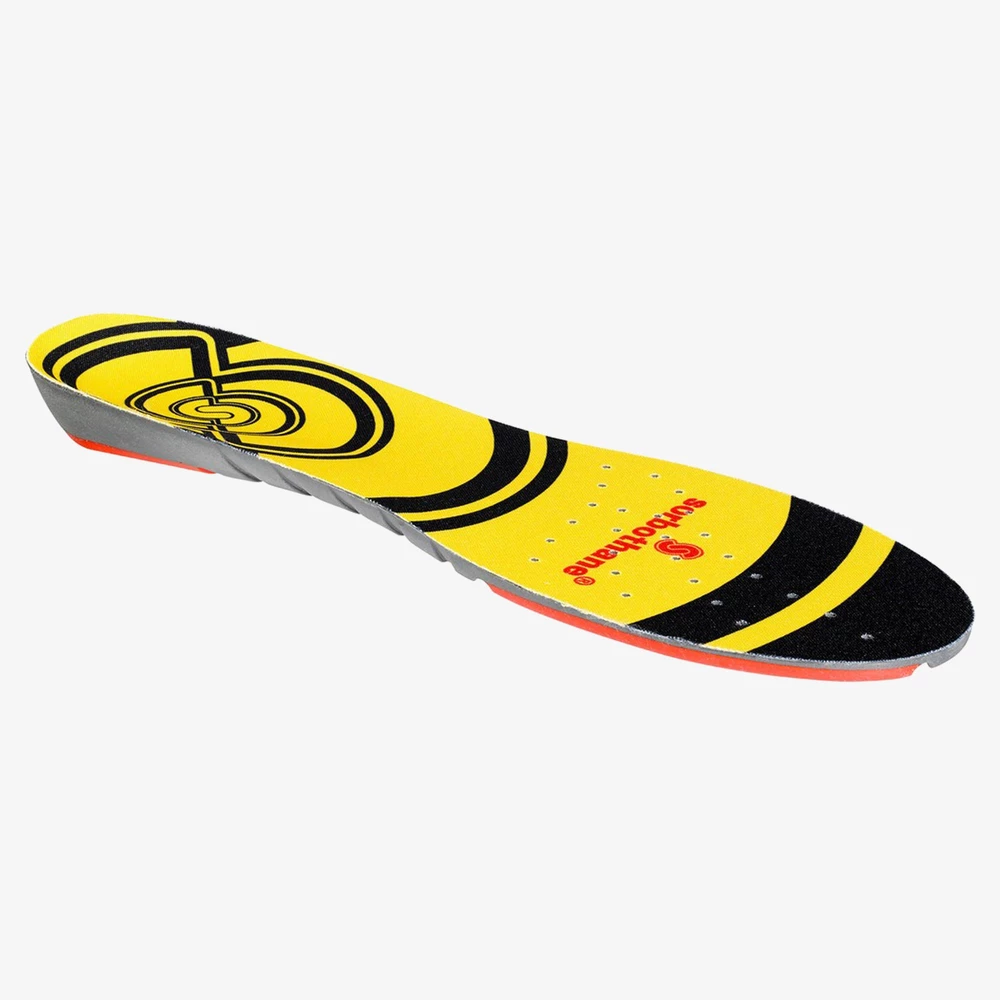 Sorbothane Double Strike Insoles in Grey/Red