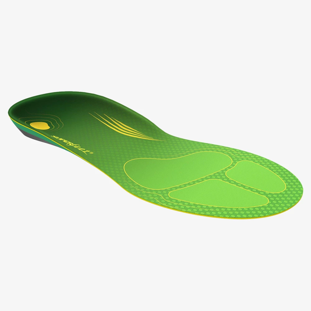 Superfeet Active Support High Arch Insoles in Green