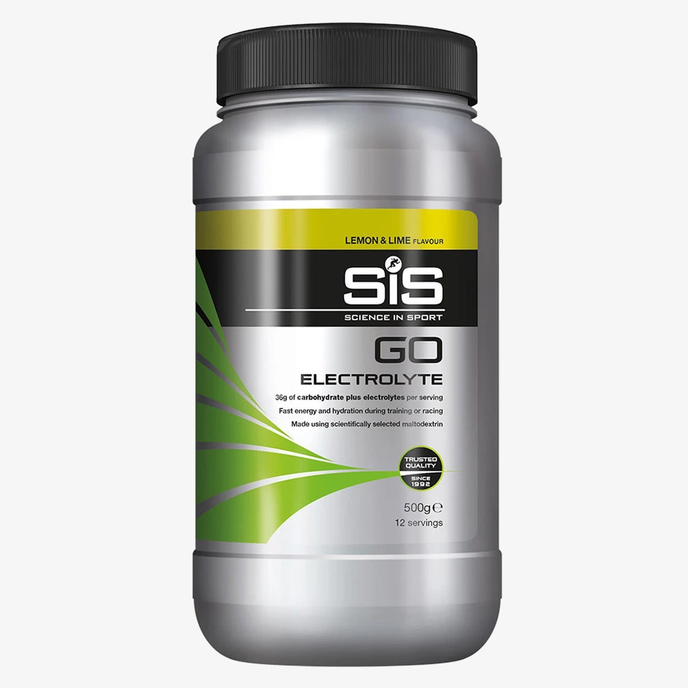SIS Go Electrolyte Powder 500g in Lemon Lime