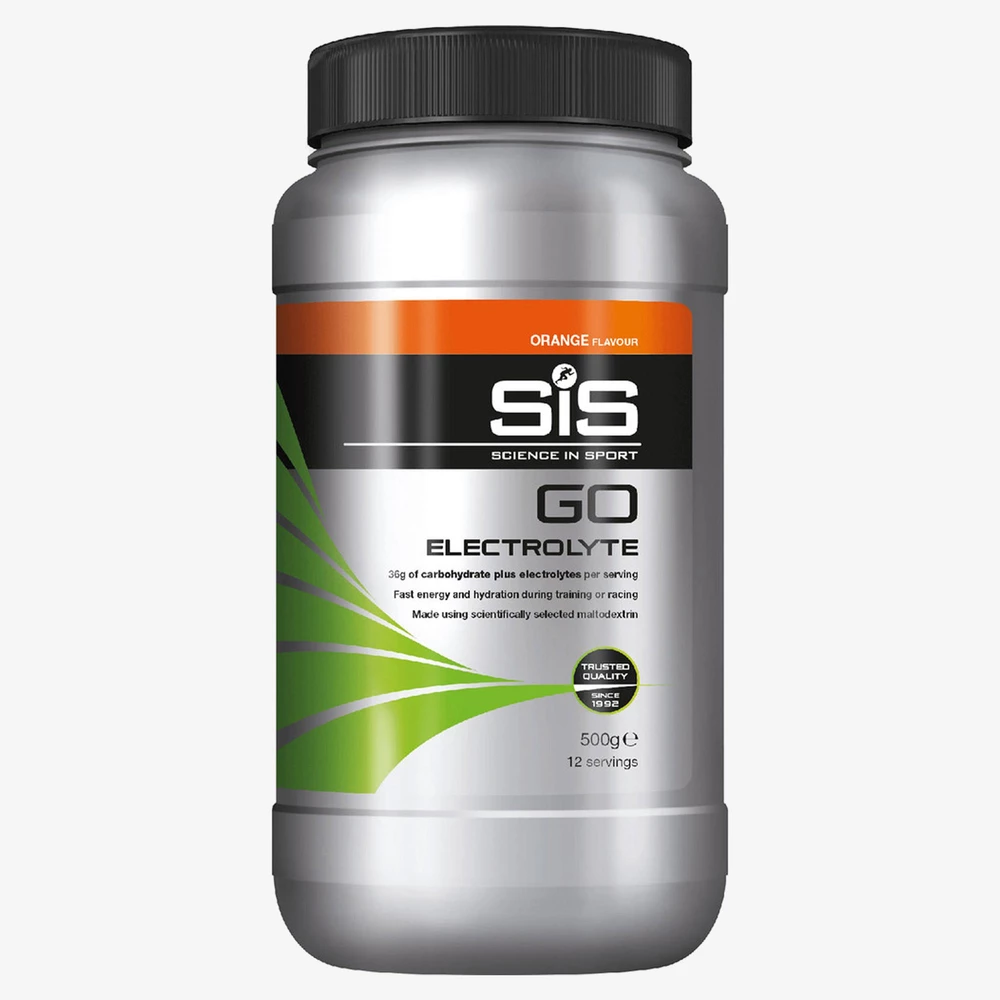 SIS Go Electrolyte Powder 500g in Orange
