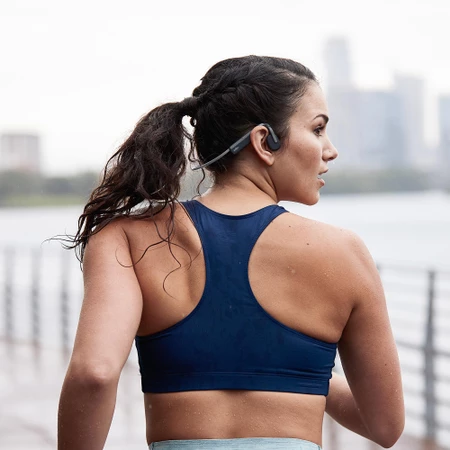 Shokz OpenMove Headphones in Black/Grey