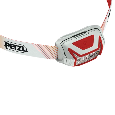 Petzl Actik Core Headtorch in Red/White
