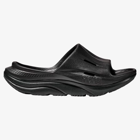 Hoka Ora Recovery Slides 3 in Black/Black