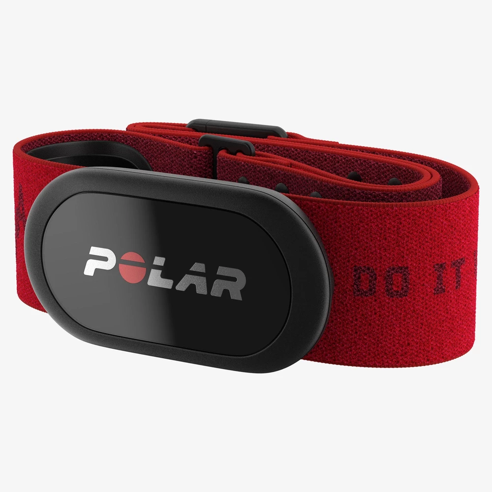 Polar H10 Heart Rate Sensor in Red/Black