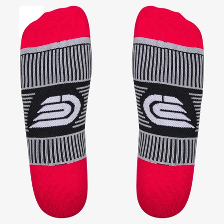 Pressio EQ Compression Socks in Black/Red