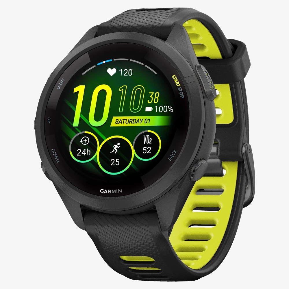 Garmin Forerunner 265s in Black/Green