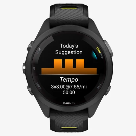 Garmin Forerunner 265s in Black/Green