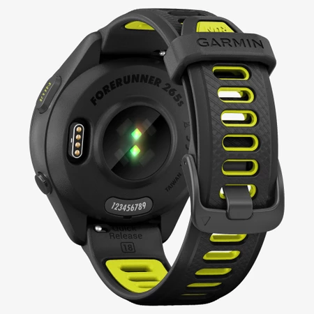 Garmin Forerunner 265s in Black/Green