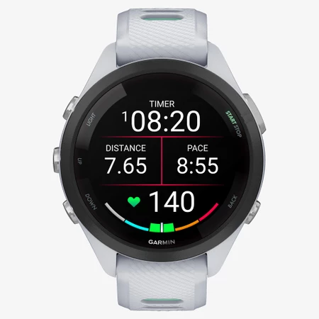 Garmin Forerunner 265s in White/Light Blue