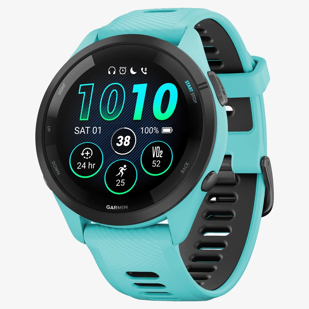 Garmin Forerunner 265 in Aqua/Grey