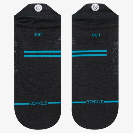 Stance Run Ultralight Tab Socks in Black