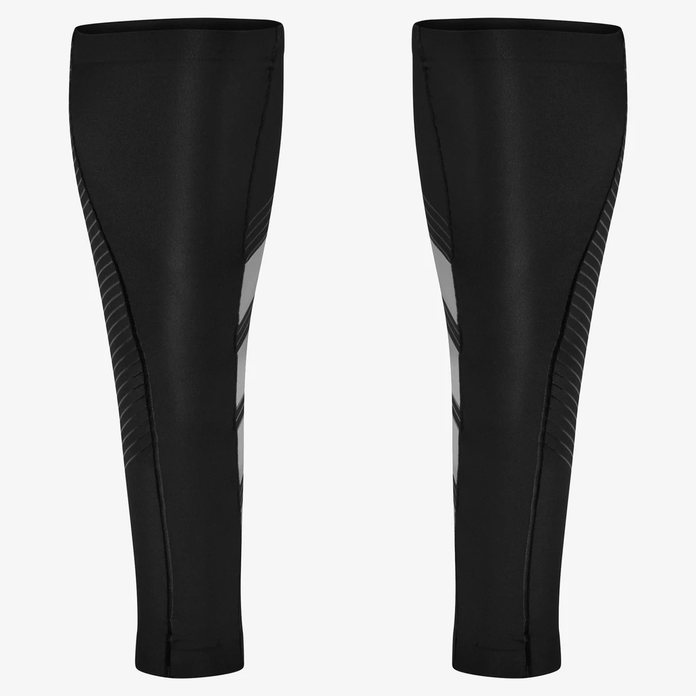 Pressio Power Calf Guards in Black/Silver