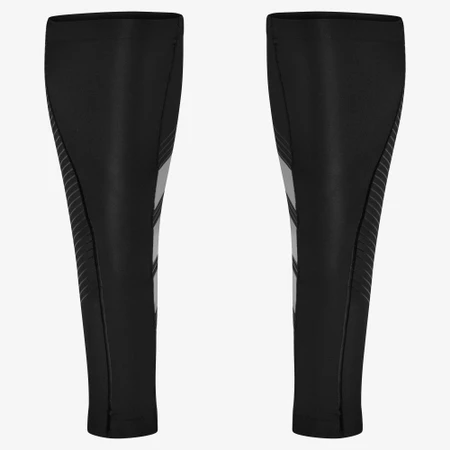 Pressio Power Calf Guards in Black/Silver
