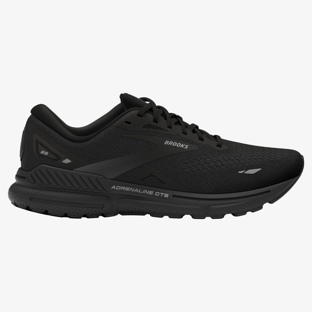 Brooks Adrenaline GTS 23 D Wide in Black/Black
