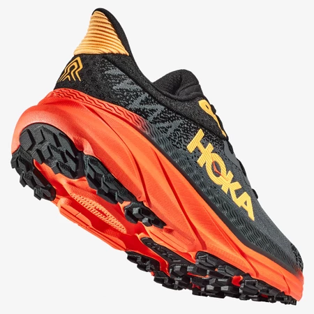 Hoka Challenger 7 in Castlerock/Flame