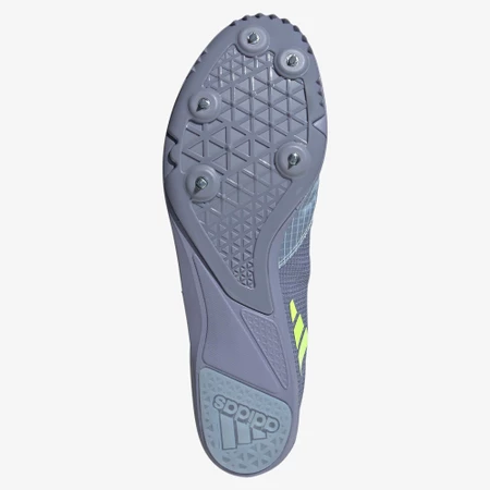 Adidas Distancestar  in Wonder Blue/Lemon