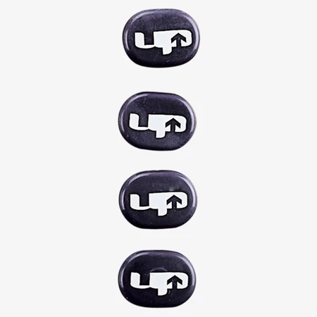 U.P. Race Number Magnets in Black