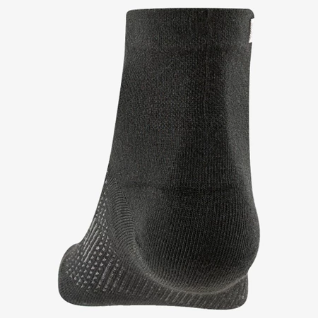 Injinji Run Lightweight Mini-Crew Toe Socks in Black