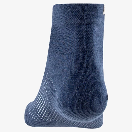 Injinji Run Lightweight Mini-Crew Toe Socks in Navy