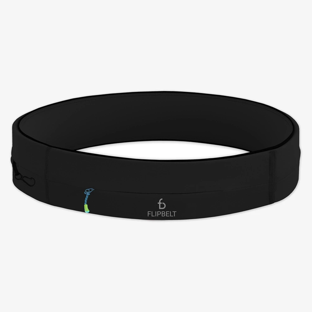 FlipBelt Zipper in Black