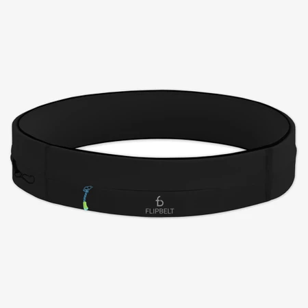 FlipBelt Zipper in Black