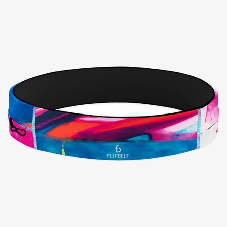 FlipBelt Zipper in Blue/Pink