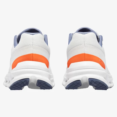 On Cloudrunner Wide in White/Blue
