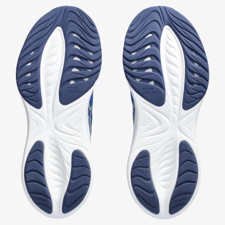 Asics Gel Cumulus 25 GS in Blue/Yellow