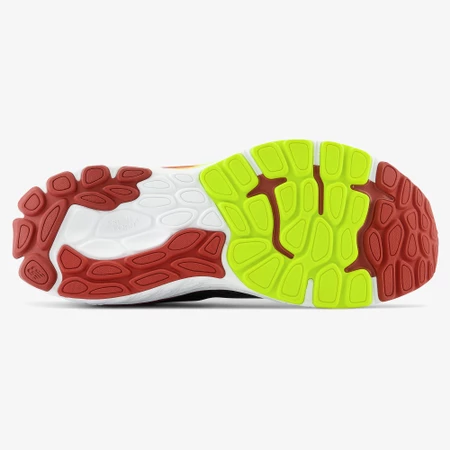 New Balance 860v13 D in Black/Brick Red