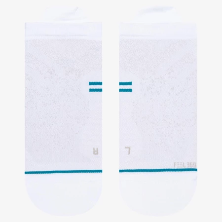 Stance Run Light Tab Socks in White