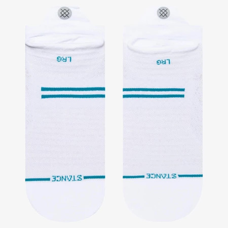 Stance Run Light Tab Socks in White
