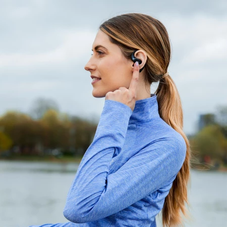 Shokz OpenFit Headphones in Black