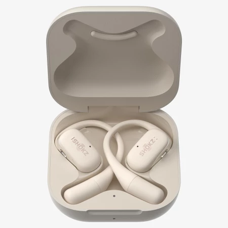 Shokz OpenFit Headphones in Beige