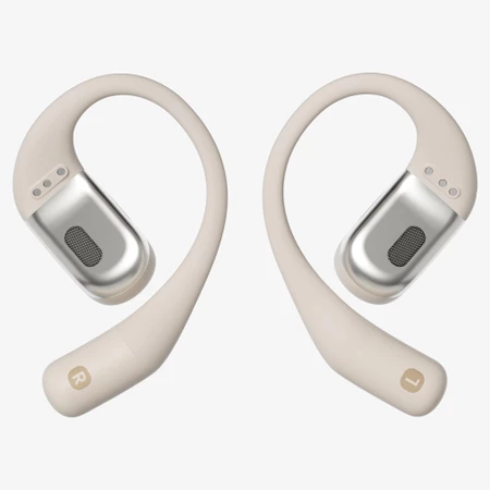 Shokz OpenFit Headphones in Beige