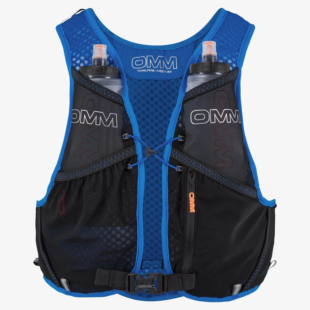 OMM Trailfire Vest + Flexi Flasks in Blue/Black