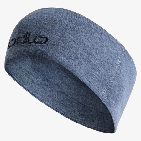 Odlo Revelstoke Performance Wool Headband in Blue Melange